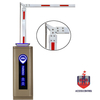 HBF01-90C3 6S AC 3M 90°Folding Arm Luxury LED Light on Front & Top Cabinet Boom Barrier 