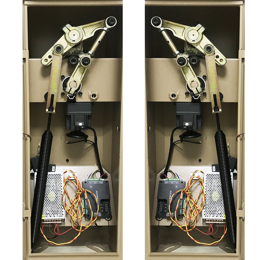 HBF11-S3 1S 3M Straight Arm Luxury LED Light on Front & Top Cabinet Backpack Battery Boom Barrrier 